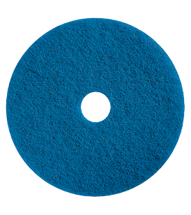Аксессуары для уборочной техники и клинингового оборудования -  FIBRATESCO Пад полиэстровый синий, 13 дюймов