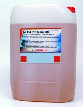 Средства для моющих пылесосов Allegrini - Химия для чистки ковров  Allegrini M 15 LAVAMOQUETTE, 20 кг