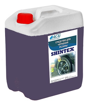 Средства для колёс ACG - Средство для чистки колес  ACG SHINTEX, 5 л