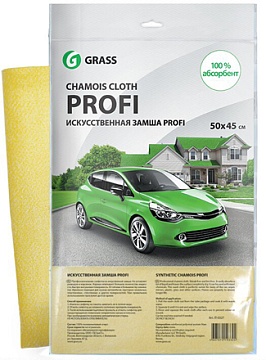 Уборочный инвентарь для автомойки GRASS -  GRASS Искуственная замша Profi