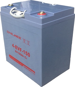 Гелевые аккумуляторы - Аккумулятор тяговый  Chilwee 4-EVF-150A