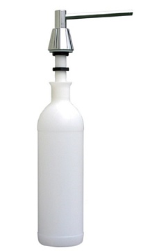 Дозаторы для жидкого мыла - Дозатор для жидкого мыла  Merida Конус, 1000 мл, монтируемый на столешнице, матовый