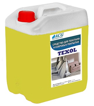 Химия для клининга ACG - Химия для чистки ковров  ACG TEXOL, 5 л