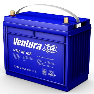 Гелевые аккумуляторы VENTURA - Аккумулятор тяговый  VENTURA VTG 12 105 M8