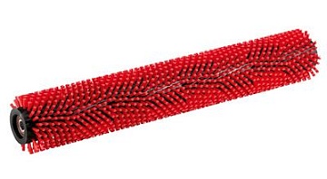 Аксессуары для поломоечных машин KARCHER -  KARCHER Цилиндрическая щетка, средней жесткости, 532 мм красная