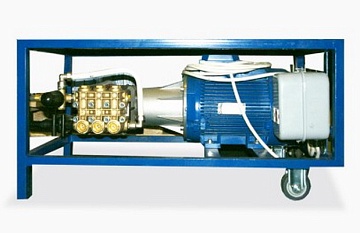 Стационарные мойки высокого давления HydroWorker - Стационарная автомойка  HydroWorker 15/200 By-pass с пускателем в корпусной раме