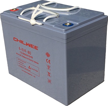 Гелевые аккумуляторы Chilwee - Аккумулятор тяговый  Chilwee 6-EVF-80