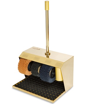 Оснащение гостиниц и офисов ECO LINE - Аппарат для чистки обуви  ECO LINE Royal Gold
