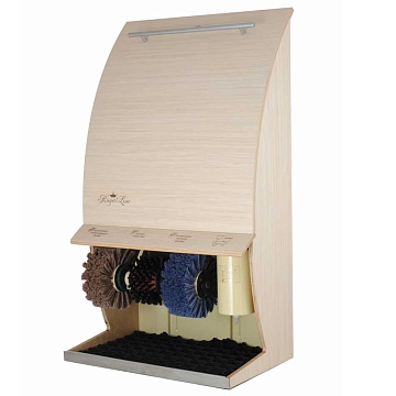 Оснащение гостиниц и офисов ECO LINE - Аппарат для чистки обуви  ECO LINE Royal Design Wood