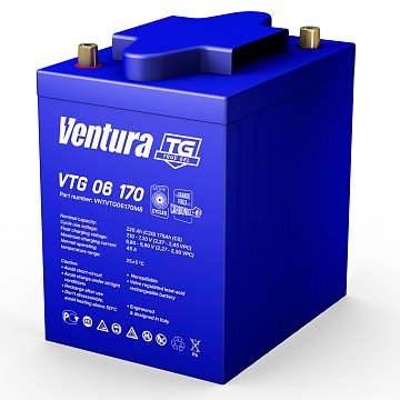 Тяговые аккумуляторы VENTURA - Аккумулятор тяговый  VENTURA VTG 06 245 М8