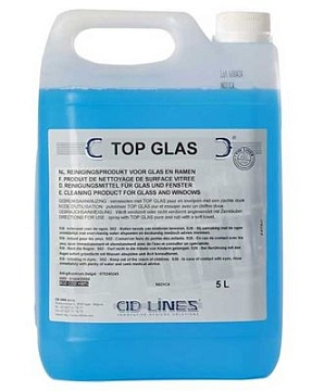 Химические средства CID LINES - Очиститель стекол  CID LINES TOP GLAS, 5 л