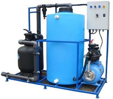 Системы очистки сточных вод автомойки АРОС - Система очистки воды  АРОС АРОС 1
