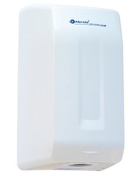 Оборудование для туалетных и ванных комнат Merida - Сушилка для рук  Merida SMARTFLOW, пластик