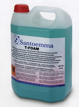 Средства для моющих пылесосов Santoemma - Химия для чистки ковров  Santoemma T-FOAM, 5 л 