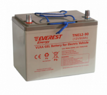 Тяговые аккумуляторы EVEREST Energy - Аккумулятор тяговый  EVEREST Energy TNE 12-90