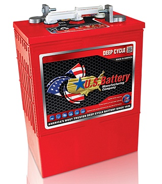 Тяговые аккумуляторы U.S. Battery - Аккумулятор тяговый  U.S. Battery US L16 HC XC2