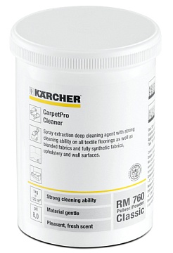 Средства для моющих пылесосов KARCHER - Химия для чистки ковров  KARCHER RM 760, 800 г