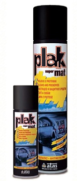 Полироли, очистители пластика - Очиститель плаcтика  ATAS Plak MAT, 600 мл аэрозоль