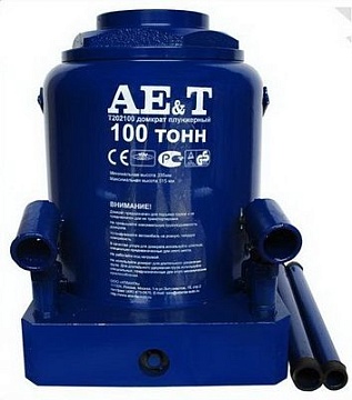 Гидравлическое оборудование (домкраты, стойки, прессы) AET -  AE&T Домкрат бутылочный 100т