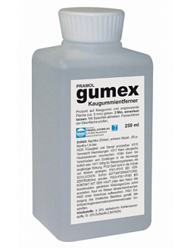 Химия для клининга PRAMOL - Химическое средство  PRAMOL GUMEX, 250 мл