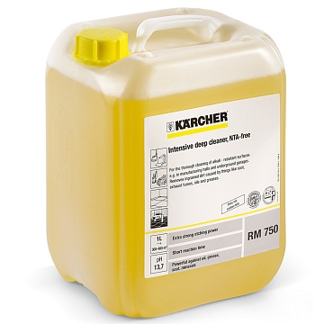 Химия для клининга KARCHER - Моющее средство для пола  KARCHER RM 750, 10 л