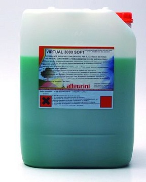 Химические средства Allegrini - Автошампунь для бесконтактной мойки  Allegrini VIRTUAL 3000 SOFT, 20 кг
