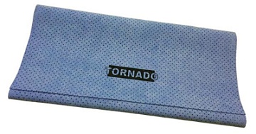 Уборочный инвентарь для автомойки TORNADO -  TORNADO Искуственная замша TORNADO перфорированная 55х40 см, синяя 