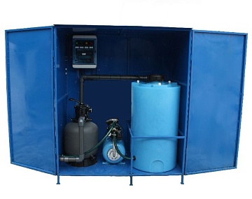 Системы очистки сточных вод автомойки АРОС - Система очистки воды  АРОС АРОС 1 BOX
