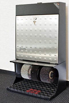 Оснащение гостиниц и офисов HEUTE - Аппарат для чистки обуви  HEUTE Ronda 30 Steel Design