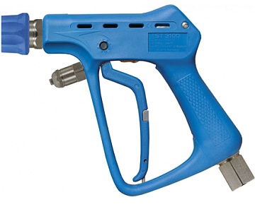 Пищевые шланги и пистолеты R+M -  R+M Пистолет среднего давления ST-3100 синий пластик