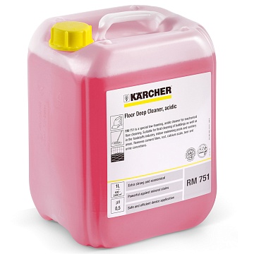 Химические средства KARCHER - Моющее средство для пола  KARCHER RM 751, 10 л
