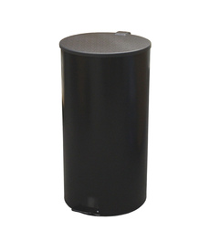 Оснащение гостиниц и офисов TITAN -  TITAN Урна с педалью 40 л черная/белая/серая