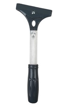 Скребки для пола, ручные пэдодержатели, пэды -  UCTEM-PLAS Скребок для пола с металлической ручкой 25 см