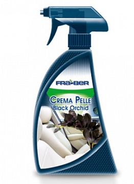 Химия для автомоек Fra-Ber - Средство для ухода за кожей  Fra-Ber CREMA PELLE BLACK ORCHID, 750 мл