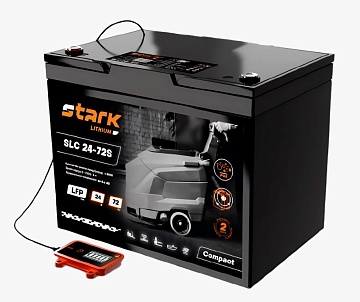 Аккумуляторы Li-ion STARK - Аккумулятор тяговый  STARK Stark Lithium 24-72 S Compact MFAV