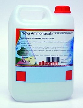 Производители - Моющее средство для пола  Allegrini NOVA AMMONIACALE, 5 кг*4