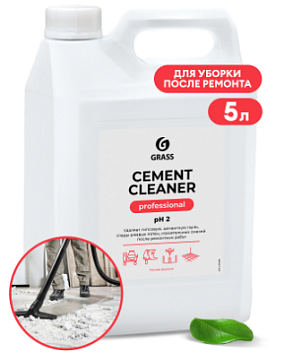 Производители - Химическое средство  GRASS Cement Cleaner, 5,5 кг