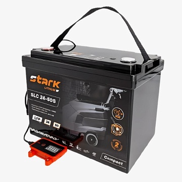 Аккумуляторы Li-ion STARK - Аккумулятор тяговый  STARK Stark Lithium 24-50 S Compact MFAV