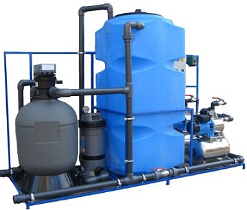 Системы очистки сточных вод автомойки - Система очистки воды  АРОС АРОС 5.2
