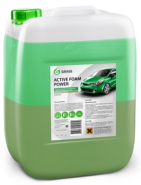Химия для автомоек GRASS - Автошампунь для бесконтактной мойки  GRASS Active Foam Power, 23 кг