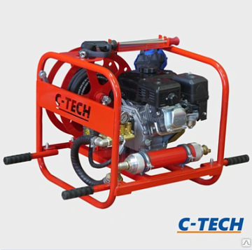 Мойки высокого давления - Автономная автомойка  C-Tech Противопожарная установка высокого давления FE1612