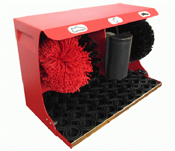 Производители - Аппарат для чистки обуви  CLEAN BOOT XLD-G4A красный