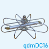 Насадка для мойки колодцев  DC16