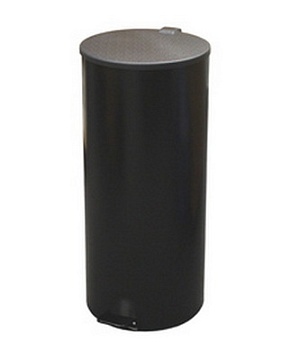 Оснащение гостиниц и офисов TITAN -  TITAN Урна с педалью 50 л, черная/белая/серая