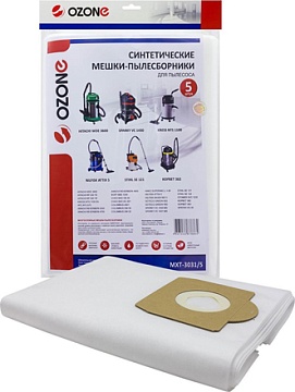 Мешки для пылесосов OZONE -  OZONE MXT-3031, 5 шт.