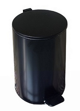 Оснащение гостиниц и офисов TITAN -  TITAN Урна с педалью 20 л черная/белая/серая