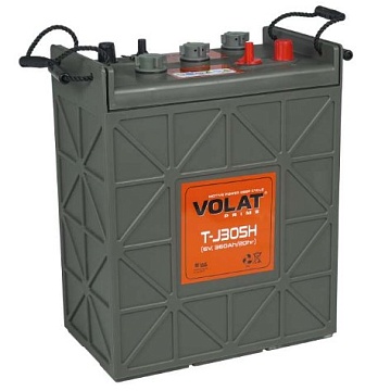 Кислотные аккумуляторы - Аккумулятор тяговый  VOLAT T J305H