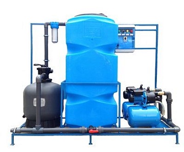 Системы очистки сточных вод автомойки Техника уборки - Система очистки воды  АРОС АРОС 5 Эконом