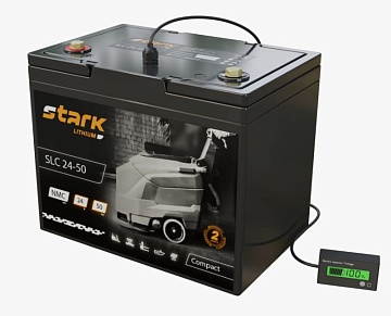 Аккумуляторы Li-ion STARK - Аккумулятор тяговый  STARK Stark Lithium 24-50 Compact MFAV