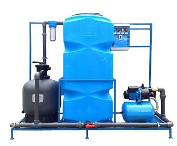 Системы очистки сточных вод автомойки - Система очистки воды  АРОС АРОС 3 Эконом